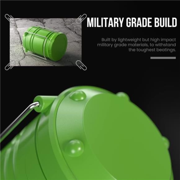 4 Pack LED Camping Lanterns, Battery Powered Camping Lights COB Super Bright - Picture 4 of 6